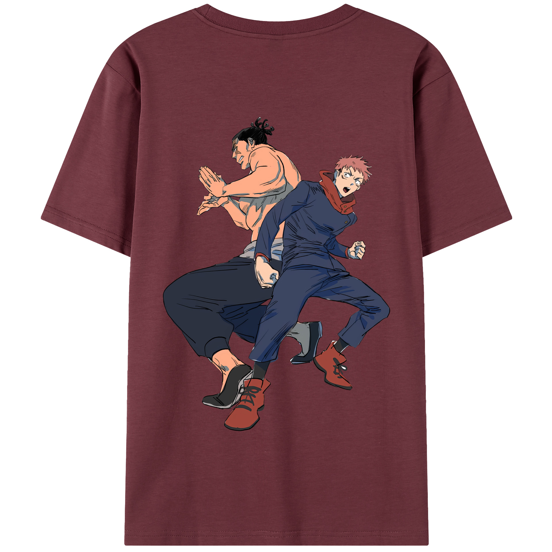 （画像用） 呪術廻戦 Jujutsu Kaisen 綿100％半袖Tシャツ（背面プリント）